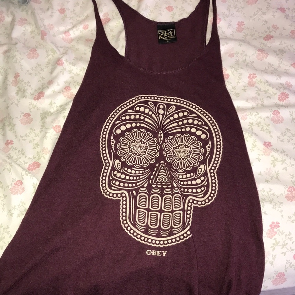 small, tank top, Obey